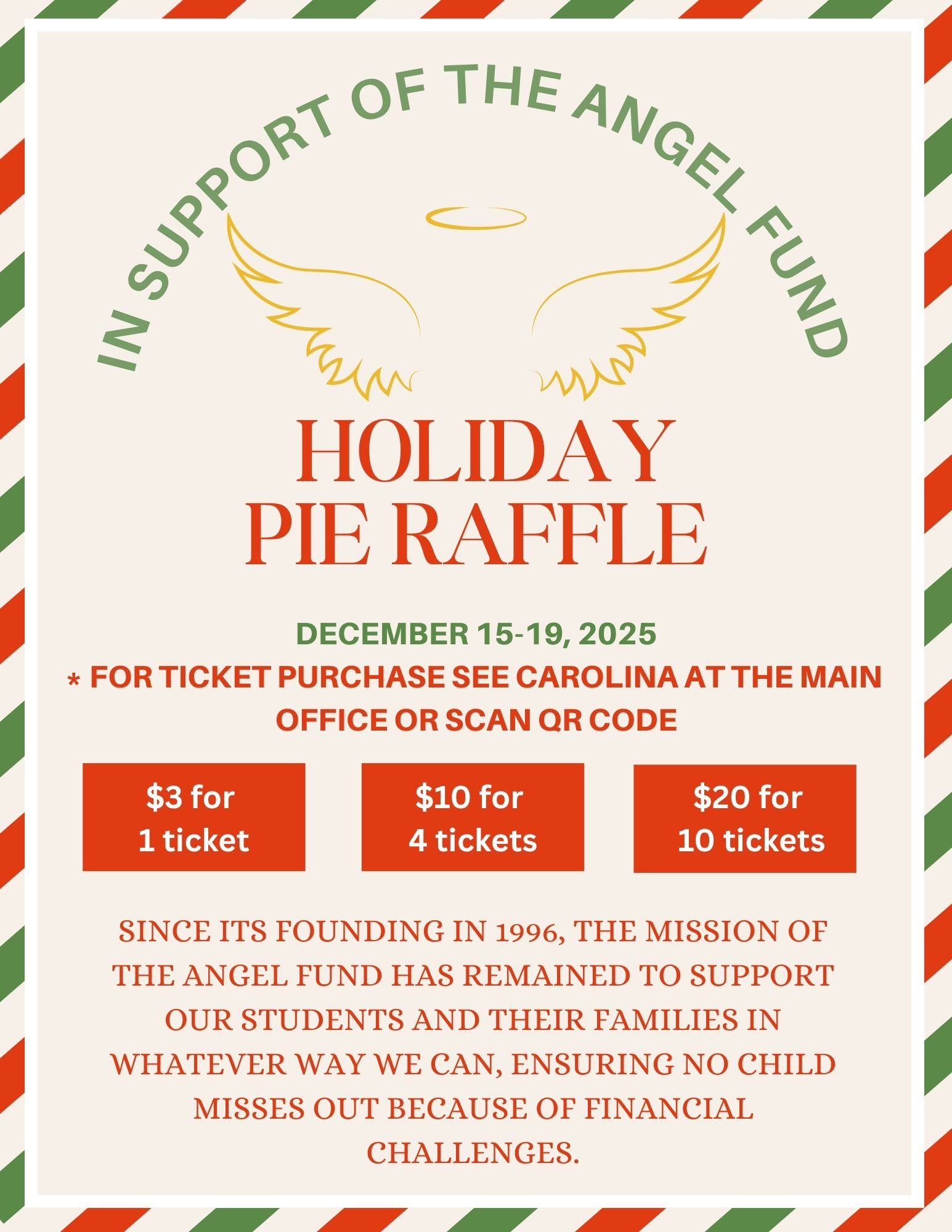 Holiday Pie Raffle